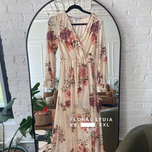 Baltic Born Floral Lydia Maxi Dress